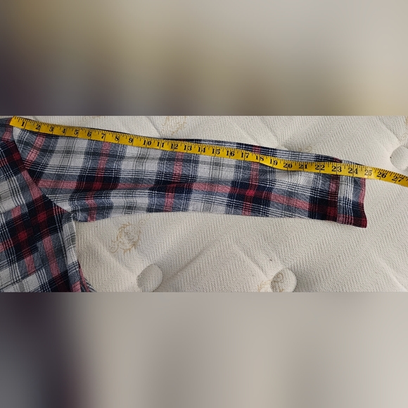 Adam Levine women's plaid button-down shirt. Size large. - Picture 5 of 8